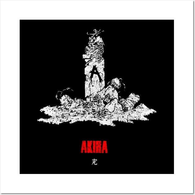 Akira Shrine Wall Art by huckblade